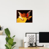 Poster Rosso Fiorentino - Angel musical (Bureau à domicile)