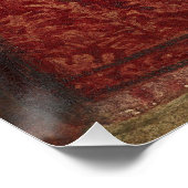 Poster Rosso Vestita par Dante Gabriel Rossetti Glossy (Coin)