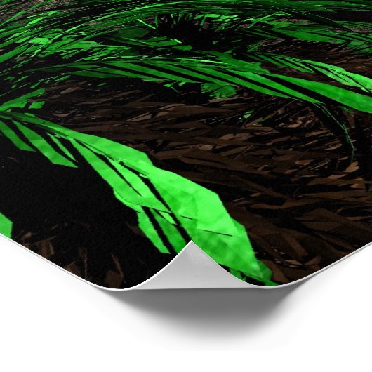 Poster Roswell UFO Crash at Night (Coin)