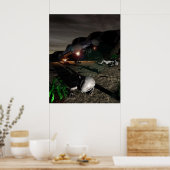 Poster Roswell UFO Crash at Night (Cuisine)