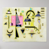 Poster Rosy définitif, Wassily Kandinsky (Devant)