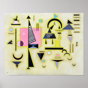 Poster Rosy définitif, Wassily Kandinsky