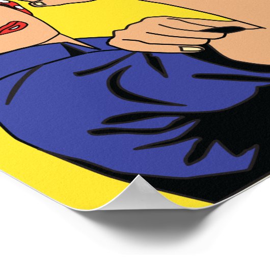 Poster Rosy Le Riveter (Coin)