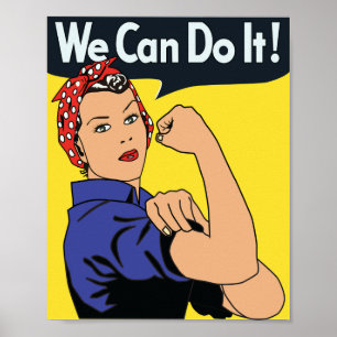 Poster Rosy Le Riveter