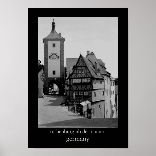 Poster rothenburg (Devant)