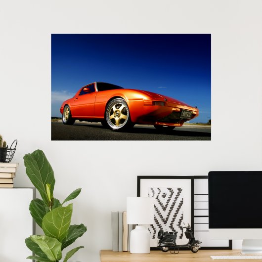 Poster Rotor Mazda RX7 (Bureau à domicile)