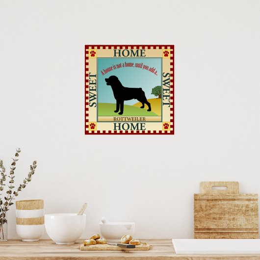 Poster Rottweiler (Cuisine)