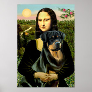 Poster Rottweiler (#3) - Mona Lisa