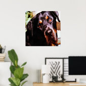 Poster Rottweiler Artistic Pet (Bureau à domicile)