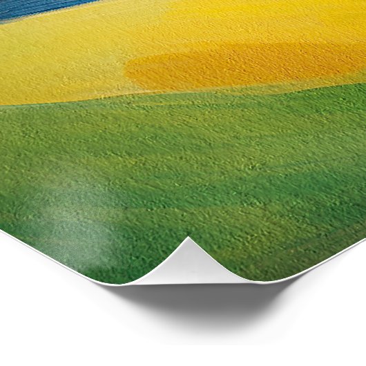 Poster Rottweiler chien marcher dans le parc 03 - Madelei (Coin)