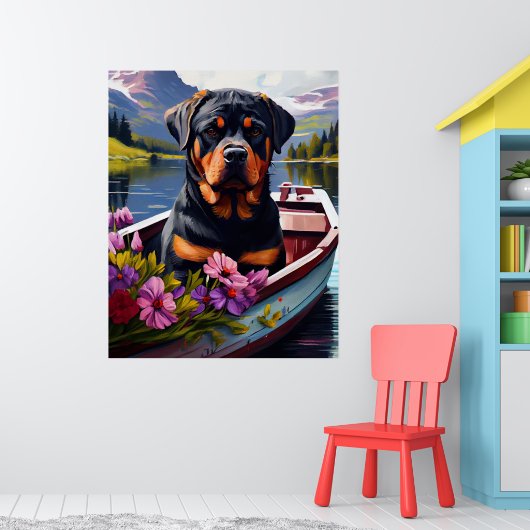 Poster Rottweiler sur une pédale : une aventure Pittoresq (Pépinière 1)