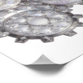 Poster Rouages d'Argent FRAIS DE L'UNIVERS (Coin)