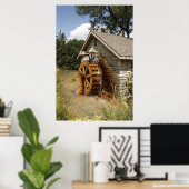 Poster Roue à eau (Bureau à domicile)