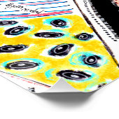 Poster Roue Abstraite (Coin)