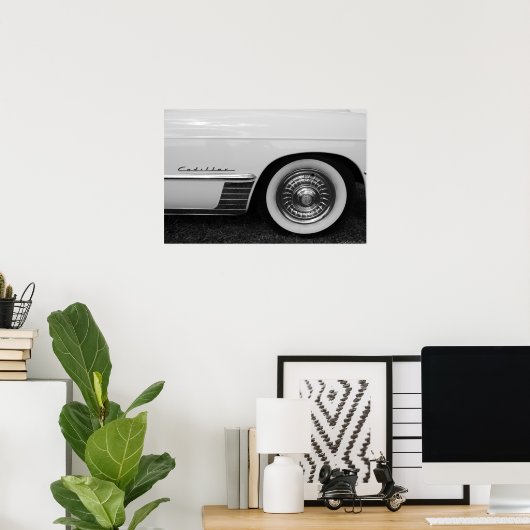 Poster Roue Cadillac (Bureau à domicile)