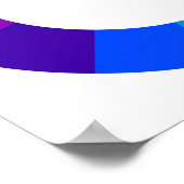 Poster Roue couleur (Coin)