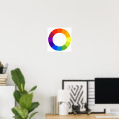 Poster Roue couleur (Bureau à domicile)