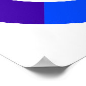 Poster Roue couleur (Coin)