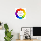 Poster Roue couleur (Bureau à domicile)