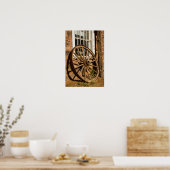 Poster Roue de chariot occidentale (Cuisine)