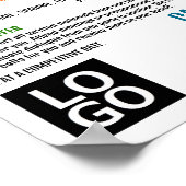 Poster Roue de communication, traducteur et interprète (Coin)