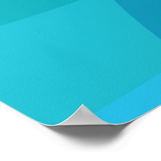 Poster Roue de dégradé de couleur (Coin)