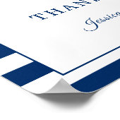 Poster Roue de direction Mariage nautique Signet livre d' (Coin)