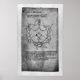 Poster Roue de la fortune. Formule pour un en céramique