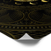 Poster Roue de l'Hécate et des Lunes (Coin)