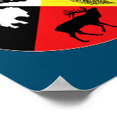 Poster Roue de médecine amérindienne (Coin)