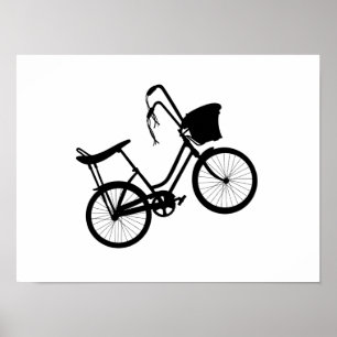 Poster Roue des années 80 (Noire)