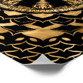 Poster Roue Dharma - Dharmachakra (Coin)