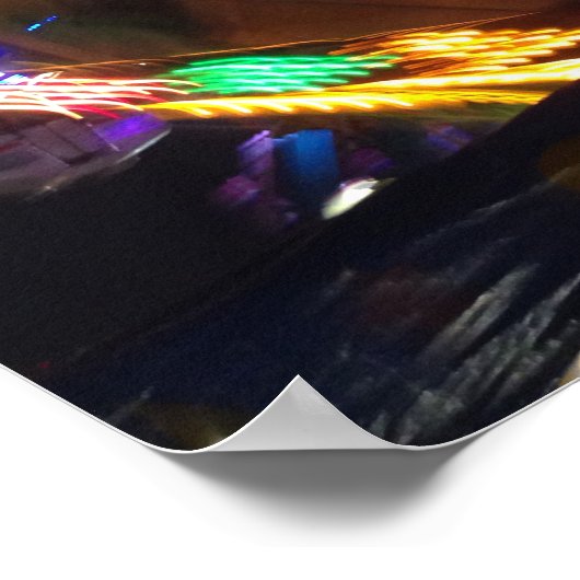 Poster Roue du Carnaval des lumières (Coin)