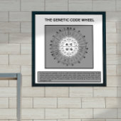 Poster Roue du code génétique