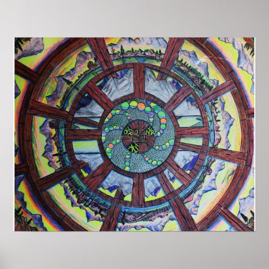 Poster Roue du temps (Devant)