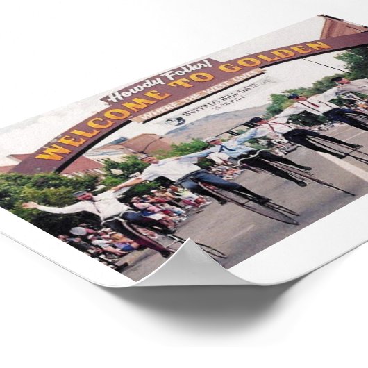 Poster Roue en Colorado (Coin)