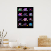 Poster Roue Ferris 18X24 (Cuisine)