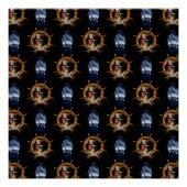 Poster Roue jolly roger pirate (Devant)