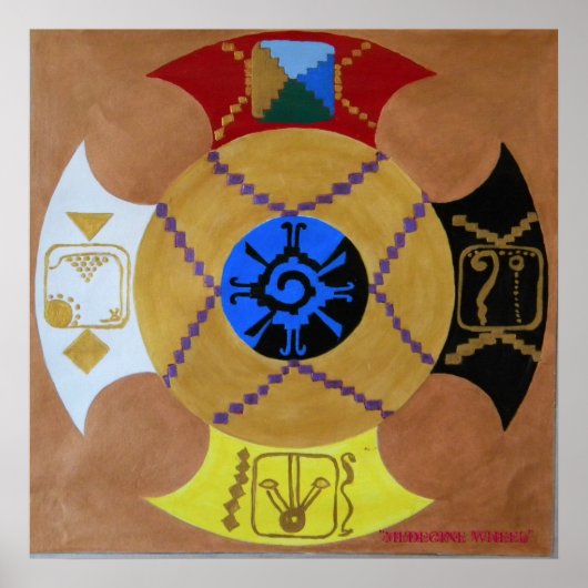 POSTER "ROUE MÉDECINE" (Devant)