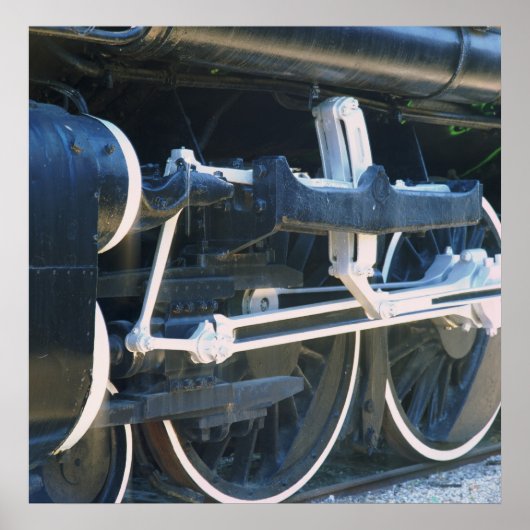 POSTER ROUES D'ACIER # 2 (Devant)