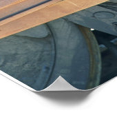 POSTER ROUES D'ACIER # 3 (Coin)