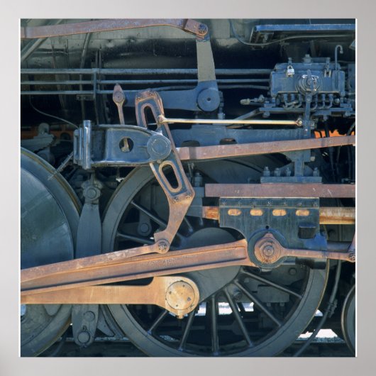 POSTER ROUES D'ACIER # 3 (Devant)