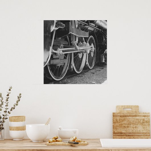 POSTER ROUES D'ACIER # 4 (Cuisine)