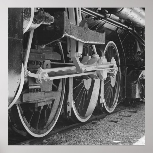 POSTER ROUES D'ACIER # 4 (Devant)