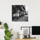 POSTER ROUES D'ACIER # 5 (Bureau à domicile)