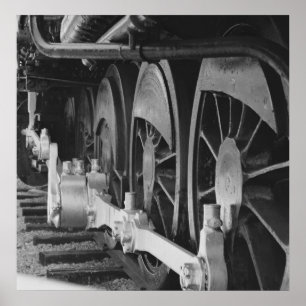 POSTER ROUES D'ACIER # 6
