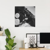 POSTER ROUES D'ACIER # 7 (Bureau à domicile)