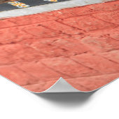 Poster Roues de prière du carré central à Thimphu (Coin)