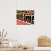 Poster Roues de prière du carré central à Thimphu (Cuisine)