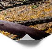 Poster Roues de Ranch Historique (Coin)